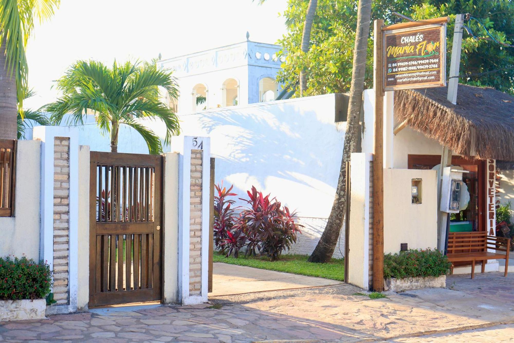 Chales Maria Flor São Miguel do Gostoso Exteriör bild