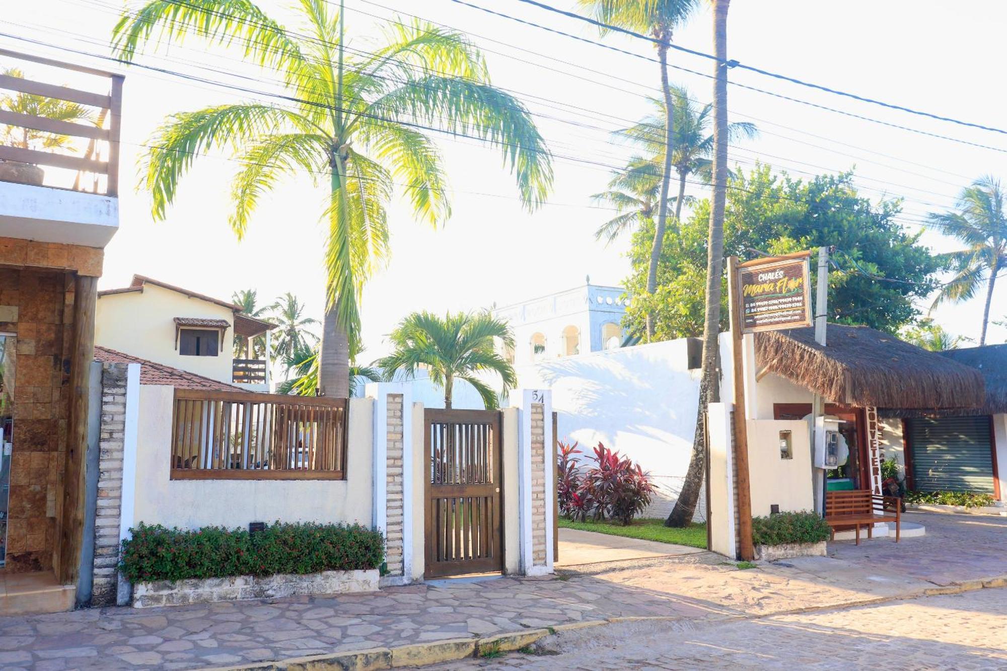 Chales Maria Flor São Miguel do Gostoso Exteriör bild