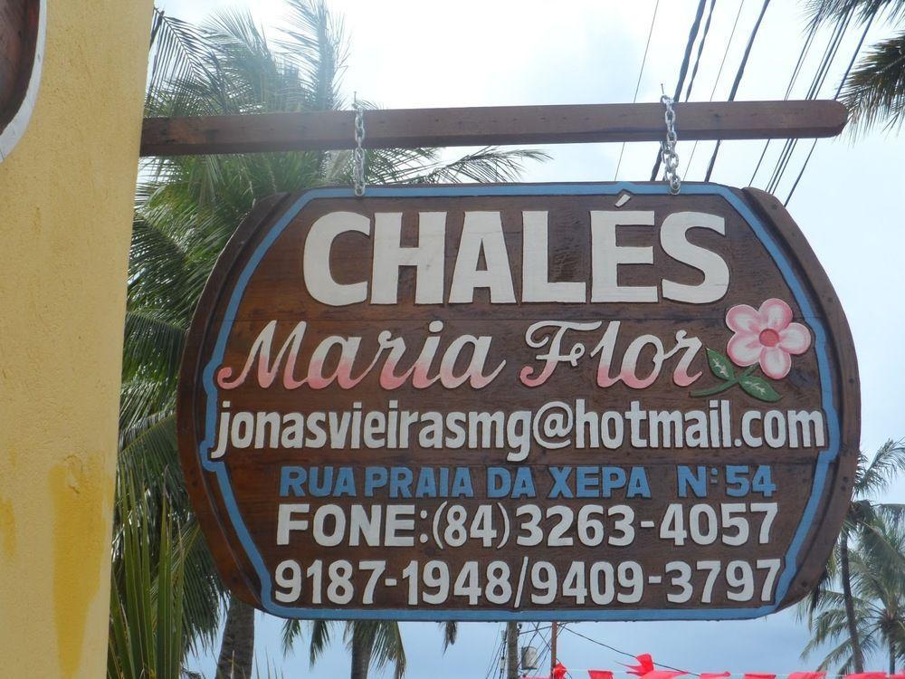 Chales Maria Flor São Miguel do Gostoso Exteriör bild